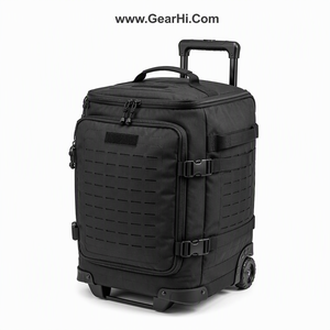 Ruggedized Heavy Duty Nylon <b>Wheeled</b> Tactical Deployment <b>Bag</b> with Durable Design for <b>Travel</b> Use - Product Image 4