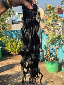 Extensiones de cabello humano alineadas con cutícula India cruda de 8-30 pulgadas de alta calidad - Product Image 5