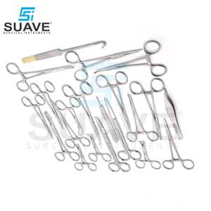 Meilleure qualité 90 pièces canine Spay Pack Instruments chirurgicaux vétérinaires par SUAVE INSTRUMENTS SURGICAUX - Product Image 6