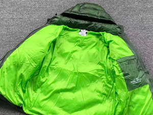 Veste matelassée pour homme au meilleur design, col montant en toile, logo sur le devant, respirante, séchage rapide, vêtement d'hiver à manches longues - Product Image 5