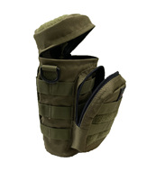 Sac de taille Molle tactique super chaud avec fermeture à glissière sac de bouteille d'eau hydrochimique à la mode pour la randonnée caractéristiques du sac à dos