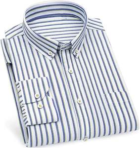 Camisa de vestir formal para hombre de la mejor calidad, camisa de vestir formal de negocios con botones transpirables y elegantes para hombre - Product Image 5