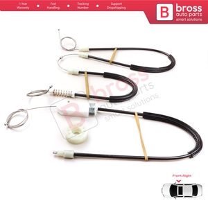 Kit de Reparación de Elevalunas BWR5186, Lado Derecho, para Clase SL R230 2001-2012, Convertible de 2 Puertas, Roater A2307200446 - Product Image 3