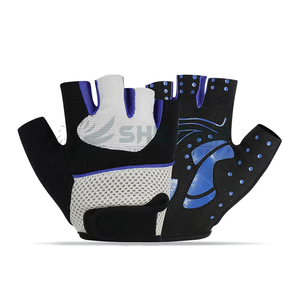 Gants demi-respirants à la mode gant de cyclisme en plein air musculation entraînement sans doigts Fitness gants de gymnastique pour femmes et hommes - Product Image 4