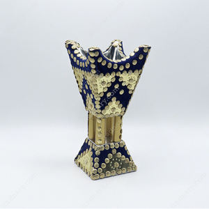 เตาไม้สำหรับตกแต่งสำหรับงานแต่งงานของขวัญทำจากทองเหลืองทำด้วยมือกระถางธูป mubkhar โดย tradnary Exim Pvt Ltd - Product Image 3