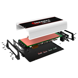 HV 90 to 180 Power Inverter Audio Amplifier Adjustable <b>Voltage</b> Car Stereo <b>Converter</b> With Monitor Output - Product Image 4