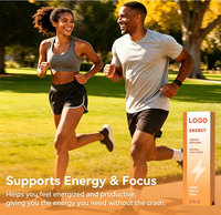 Stylo diffuseur d'herbes Syrkon Energy Boost, Guarana, Vitamine B12, Menthe poivrée, Concentration naturelle, Aromathérapie sans fumée