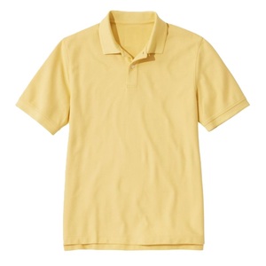 Camiseta de Golf de manga corta informal de algodón 100% para hombre, camiseta bordada personalizada, patrón sólido transpirable, teñido liso para polo - Product Image 3