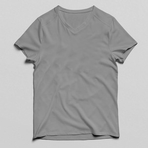 Camiseta Unisex de Corte Ajustado, Cuello en V, Mezcla de Poliéster/Algodón, Bella+Canvas 3415C - Product Image 4