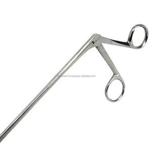 Tijeras Curvas Izquierdas Tipo Cocodrilo, Hoja de 5 mm, Instrumento Quirúrgico Manual Bellucci de Acero Inoxidable para Otorrinolaringología, Certificado CCC, OEM/Private - Product Image 4