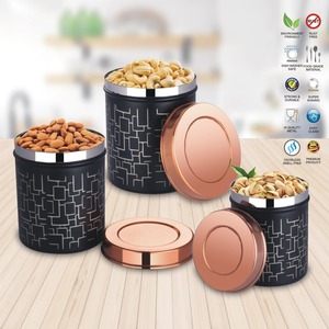 Recipiente de Acero Inoxidable para Alimentos, Caja para Especias de Cocina, Azucarera, Caja para Café, para Uso en el Hogar, Campamento, etc. - Product Image 2