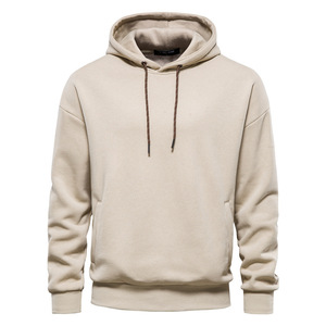 Custom Wholesale OEM Manufacturer Supplier Men Cotton Hoodie <b>Ring</b> Spun Fabric Private Label Production - Product Image 2