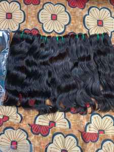 Usine nouvelle extension de cheveux humains indiens 100g trames de génie styles de vague d'eau et droite douce vague lâche profonde de haute qualité - Product Image 6