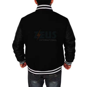 Veste Letterman sur mesure confortable pour homme, manches longues, respirante, pour l'hiver, en vente en ligne - Product Image 2