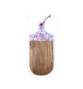 Planches à découper classiques en bois émaillé et imprimé en bois naturel Planche à découper personnalisée en couleur et en taille - Product Image 3