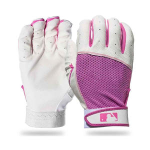 2025 Gants de baseball de conception Gants de frappeur en cuir PU respirants robustes pour toutes les tailles Gants de frappeur de baseball personnalisés - Product Image 2