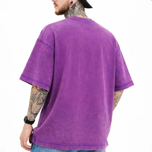 เสื้อยืดโอเวอร์ไซส์แขนสั้นผู้ชาย Elite Vanguard International ผลิตจากผ้าฝ้าย 100% ระบายอากาศได้ดี เป็นมิตรต่อสิ่งแวดล้อม ผ้าถัก - Product Image 2