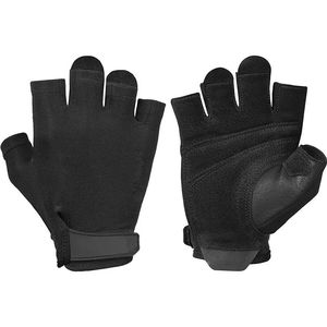 Gants de fitness en cuir demi-doigt pour hommes pour l'entraînement de musculation Gants d'haltérophilie avec support de poignet - Product Image 4