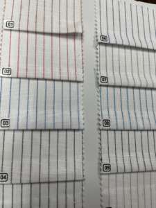 Tela de Algodón a Rayas Lee de los Años 60, Material Tejido Premium para Camisas y Uniformes, También en Rango de Precios Accesible - Product Image 2