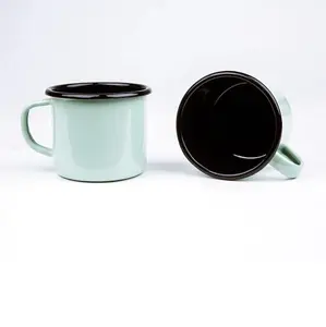 Tasse en fer Antique, meilleure qualité, 2 pièces, design moderne, tasse à café en fer pour tasse à boisson en fer de taille personnalisée