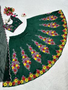 Top Trending Designer Ladies Anarkali Elegante Wedding Party Saree Suit Mejor precio al por mayor India Adultos Lehanga Choli - Product Image 6