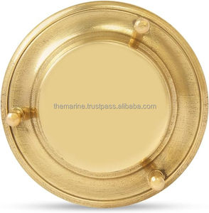 Nautical Antique Brass Sand <b>Timer</b> Green Liquid Modern Design Home Decorative Gift for <b>Kitchen</b> Office Table Top Desk Top - Product Image 5