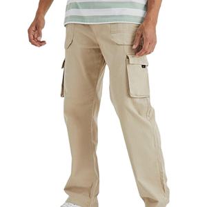 Pantalones Jogger Casuales Ecológicos de Diseño Holgado con Múltiples Bolsillos, Transpirables, de Corte Regular, Lisos, Personalizados, Venta de Otoño 2026 - Product Image 1