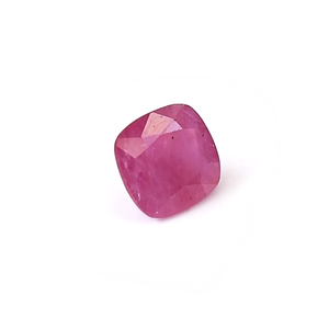 Rubis du Mozambique non traité 4,17 carats, qualité supérieure, tourmaline naturelle, taille coussin, hauteur 8 mm, teinte rose octogonale, traité thermiquement - Product Image 3