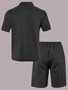 Nuevo Conjunto de Verano 2026: Camiseta 100% Algodón de Secado Rápido y Pantalones Cortos Casuales con Estampado 3D para Hombre, Venta al por Mayor - Product Image 5