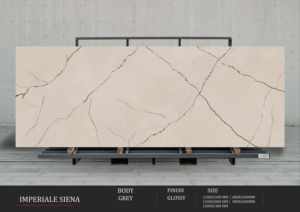 Styling vertical contemporain utilisant des panneaux muraux en porcelaine brillante de 800x3200 mm - Product Image 5