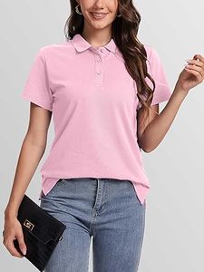 Camisetas de Algodón 100% Transpirables, Estampadas, Casuales, de Punto, Color Rosa, Lisas para Personalizar con Logotipo, para Mujer, MOQ Bajo, Venta al Por Mayor - Product Image 2