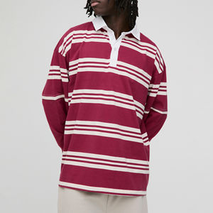 Nueva Camiseta Polo 2026 de Alta Calidad para Hombre, Camiseta Polo de Rugby a Rayas, Duradera, Cómoda e Ideal para Uso Casual - Product Image 1