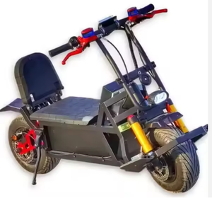 มอเตอร์ไซค์ไฟฟ้า K6 ขนาด 13 นิ้ว BEG0DE K6 มอเตอร์ไฟฟ้า 3500W*2 ความเร็ว 115 กม./ชม. แรงดันไฟฟ้า 134V - Product Image 1