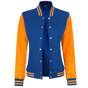 Dernière conception de veste universitaire d'hiver pour femmes à motif solide avec broderie personnalisée Slim Fit 2025 - Product Image 4