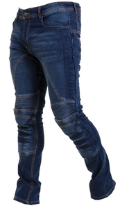 Jeans de moto pour hommes, vêtements de course automobile, pantalon en denim, jeans confortables pour motards - Product Image 4