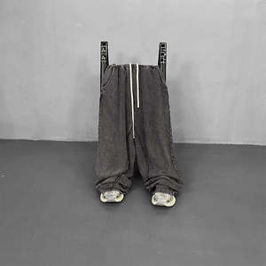 กางเกงผู้ชายทรงตรงผ้าเนื้อละเอียดระบายอากาศได้ดีพิมพ์ลายสกรีนโลโก้ตามสั่ง - Product Image 4