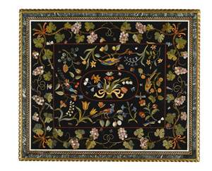 Table en pierres précieuses incrustées de luxe intemporel de style traditionnel meubles en pierre fabriqués à la main pour le salon à la maison - Product Image 4