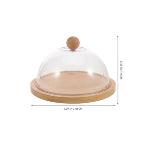 Fabricante especial de madera de acacia, soporte de exhibición para pasteles, soporte de vidrio para eventos, bandeja de postre, soporte para fiestas, celebración, decoración, soporte para pasteles - Product Image 6