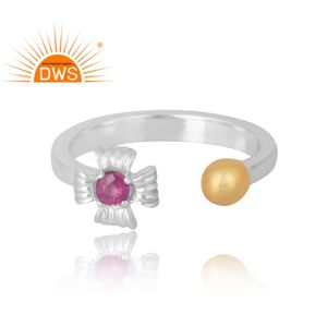 Anillo de piedras preciosas de rubí Natural de Plata de Ley 925 más vendido, joyería personalizada para mujer, regalo para ella - Product Image 3