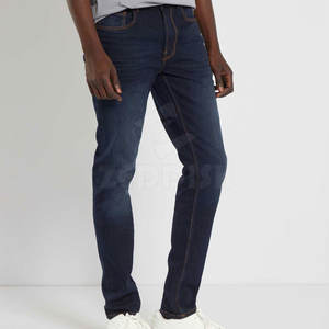 Nuevos Jeans de Mezclilla de Algodón de Alta Calidad para Hombre, Moda Casual, Corte Recto, Color Sólido, Transpirables, Cintura Media, Primavera, Verano, Otoño - Product Image 2