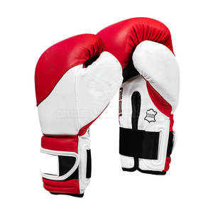 Custom Logo Printing Professional <b>Boxing</b> Gloves for Adults Sizes 8oz 12oz Real Leather Lace PU Leather Equipment - Product Image 2