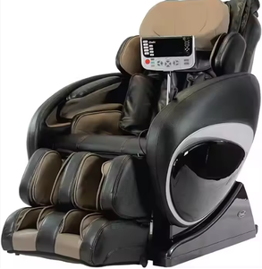 Fauteuil de massage pliable OS-4000T noir 2D S-Track à gravité zéro avec balayage corporel, vibration Bluetooth, portable et peu encombrant - Product Image 5