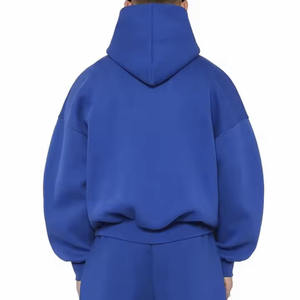 เสื้อกันหนาวมีฮู้ดโอเวอร์ไซส์ผู้ชายผ้าฝ้ายปรับแต่งได้ขนาด380กรัม - Product Image 3