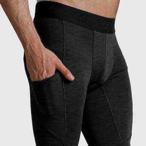 Pantalon de compression slim pour homme GA, couleur anthracite, leggings - Product Image 6