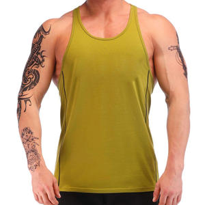 2025 nouveauté personnalisé hommes Gym débardeur confortable respirant Polyester qualité supérieure décontracté broderie grande taille tricoté - Product Image 1