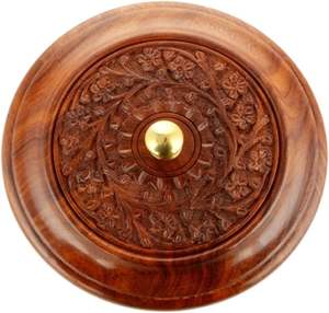 Wooden Roti <b>Box</b> | Chapati Warmer Hotpot Storage | Casserole Dish Kitchen <b>Set</b> - Product Image 3
