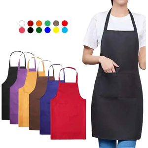 ผ้ากันเปื้อนหนาสองชั้นสำหรับทำอาหารร้านกาแฟใช้ได้ทั้งชายหญิง - Product Image 5