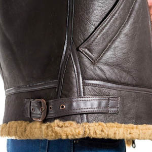 Fabricants de vêtements sur mesure de premier plan, fabricants de vestes Letterman en cuir PU personnalisées pour hommes, veste pour hommes - Product Image 4