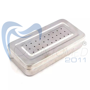 Caja de instrumentos de esterilización de acero inoxidable de alta calidad para instrumentos quirúrgicos/caja de instrumentos Hollowware - Product Image 1
