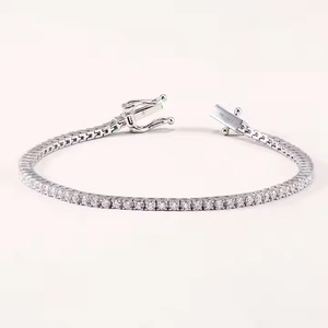 สร้อยข้อมือเพชรโมอิส9.7กรัมสีทอง18Kt สง่างามเพชร0.4760กะรัตเพชร0.4760กะรัตเพชรที่เป็นเอกลักษณ์เครื่องประดับเพชรที่ไม่เหมือนใคร - Product Image 1